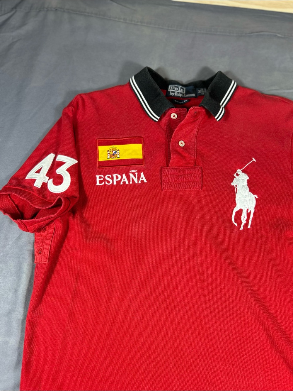 Polo Ralph Lauren Polo Ralph Lauren 'España' Embroidered Polo Shirt